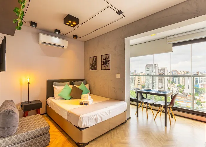 Easy Star - Studio Com Vista Incrivel Na Vila Olimpia - Kq01G